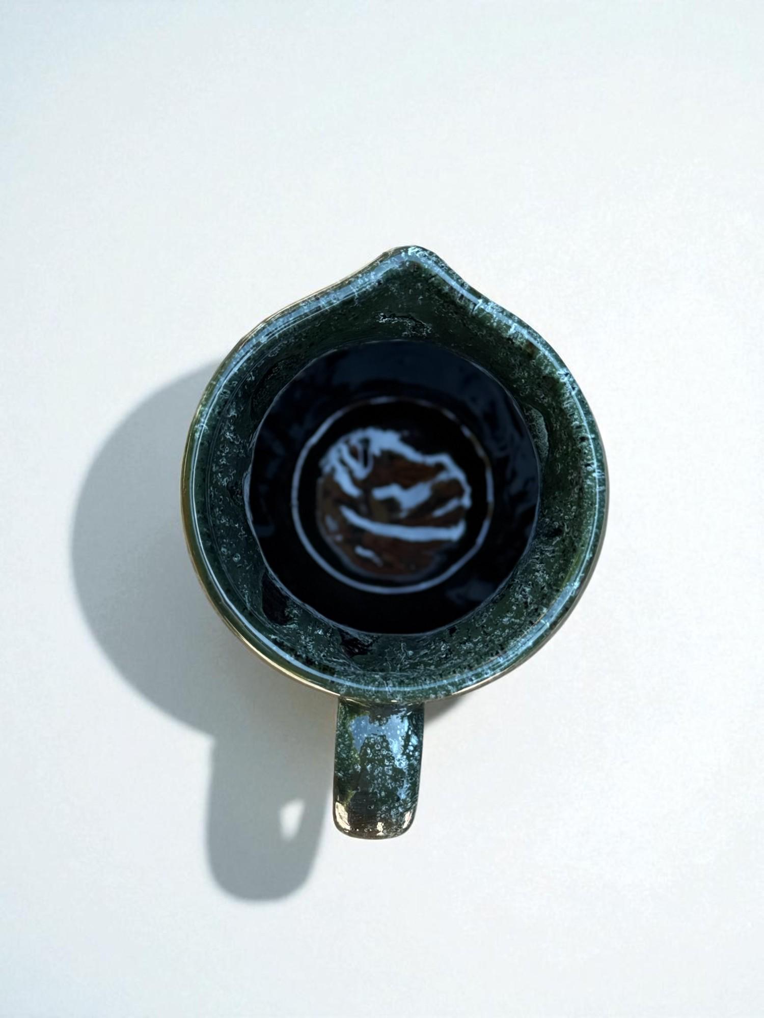 Кувшин ручной работы Зеленый (28830778) - фото 2 Кувшин ручной работы Зеленый (28830778) - фото 2