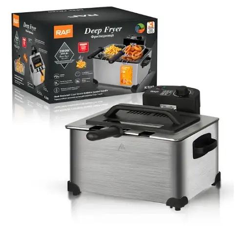 Фритюрниця RAF R 5249 2000W 7 л