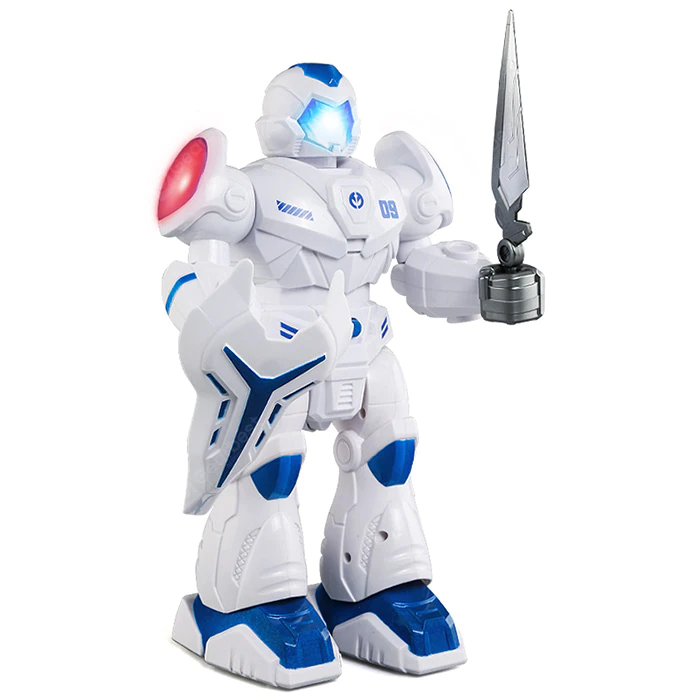 Интерактивный детский Робот FENG YUAN Mecharmor Синий (27166)