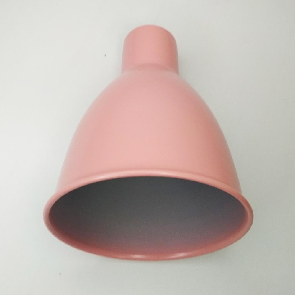 Сталевий абажур 135 мм Рожевий - фото 4 Сталевий абажур 135 мм Рожевий - фото 4