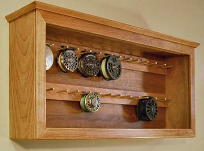 Органайзер для рибальських снастей із дерева Сьомга Сієна (ОДБ-000405)