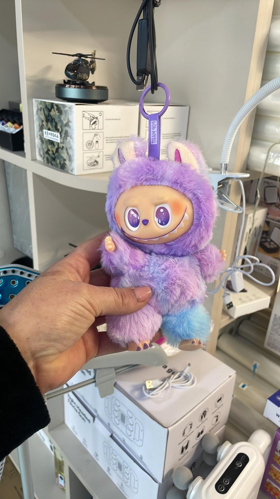 Фигурка игрушка сюрприз Labubu Лабубу мягкая 16 см - фото 6