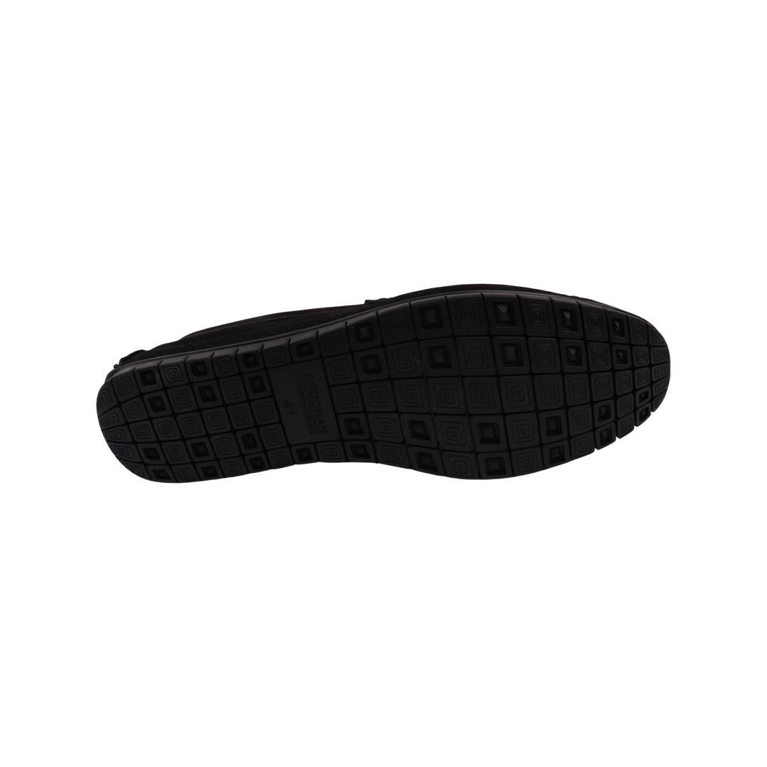 Мокасины мужские Brooman из замши р. 42 Черный (889-22LTMP) - фото 6