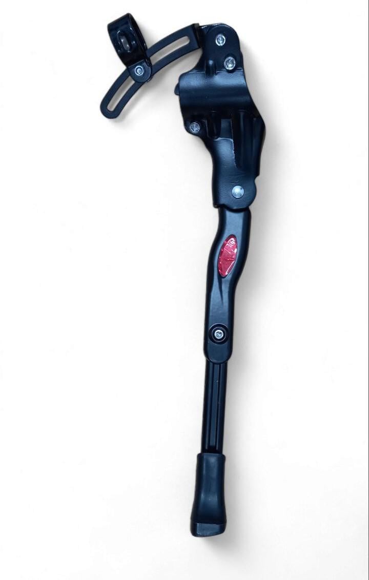 Підніжка велосипедна велосипедна HS-003 24"-29" бічна задня/телескопічна зі змінним кутом кріплення алюміній Чорний (409237)