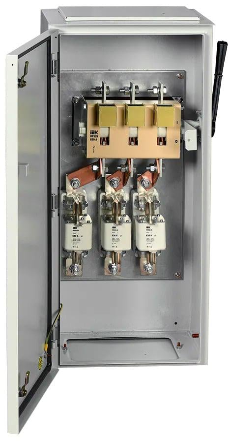 Ящик с рубильником и предохранителями ЯРП УЕК 630А 36 IP31 УХЛ3 (YARP-630-36-31-U) Ящик с рубильником и предохранителями ЯРП УЕК 630А 36 IP31 УХЛ3 (YARP-630-36-31-U)