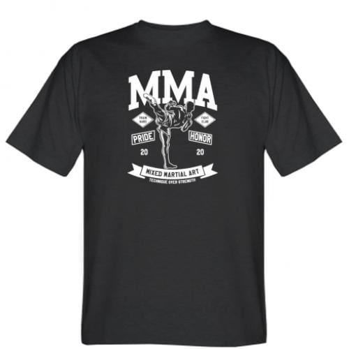 Футболка мужская MMA S Черный (14696374-2-188082-S)