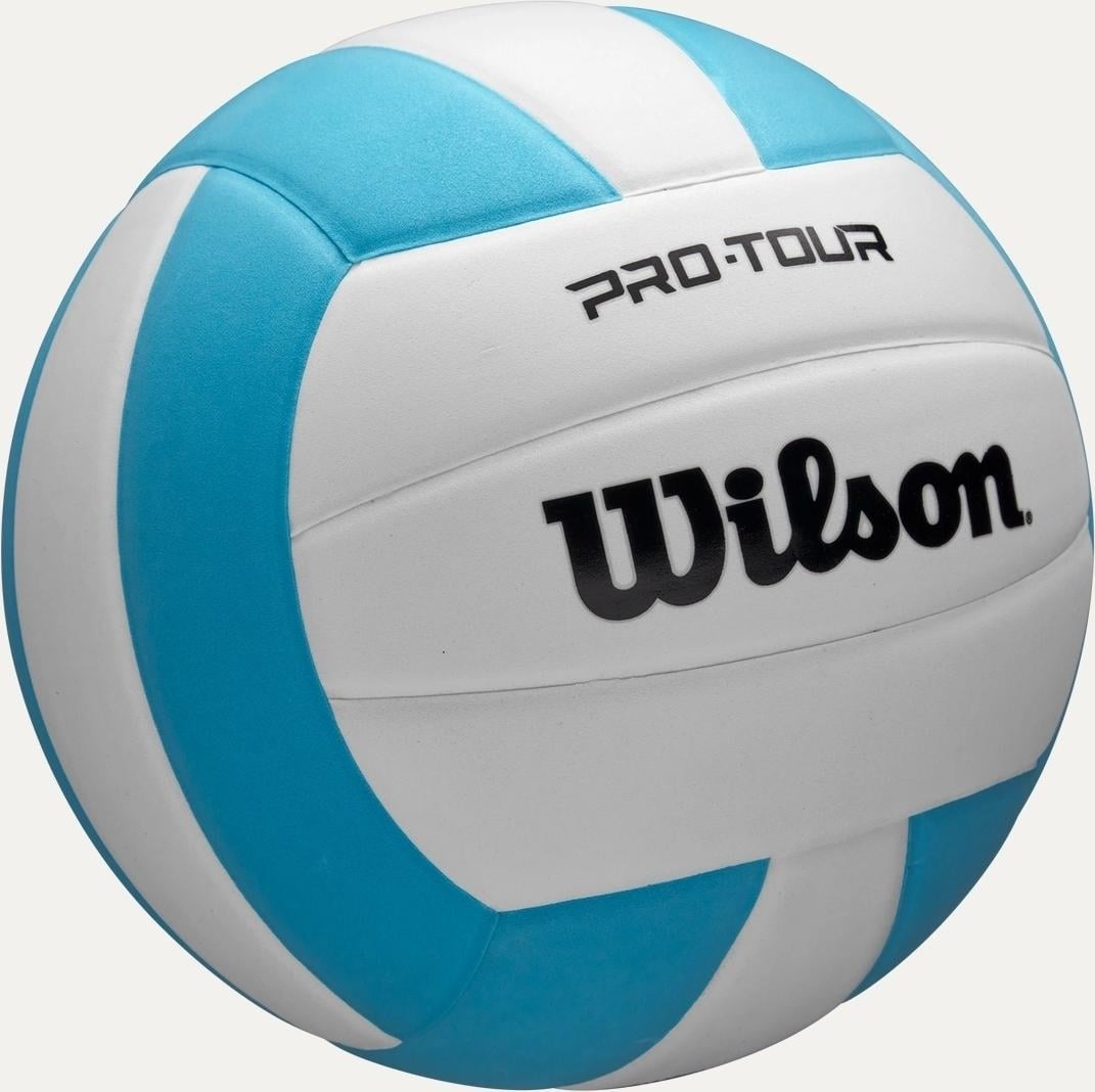 Волейбольний м'яч Wilson PRO TOUR VB р. 5 Біло-блакитний (WV2000506XBOF) - фото 2