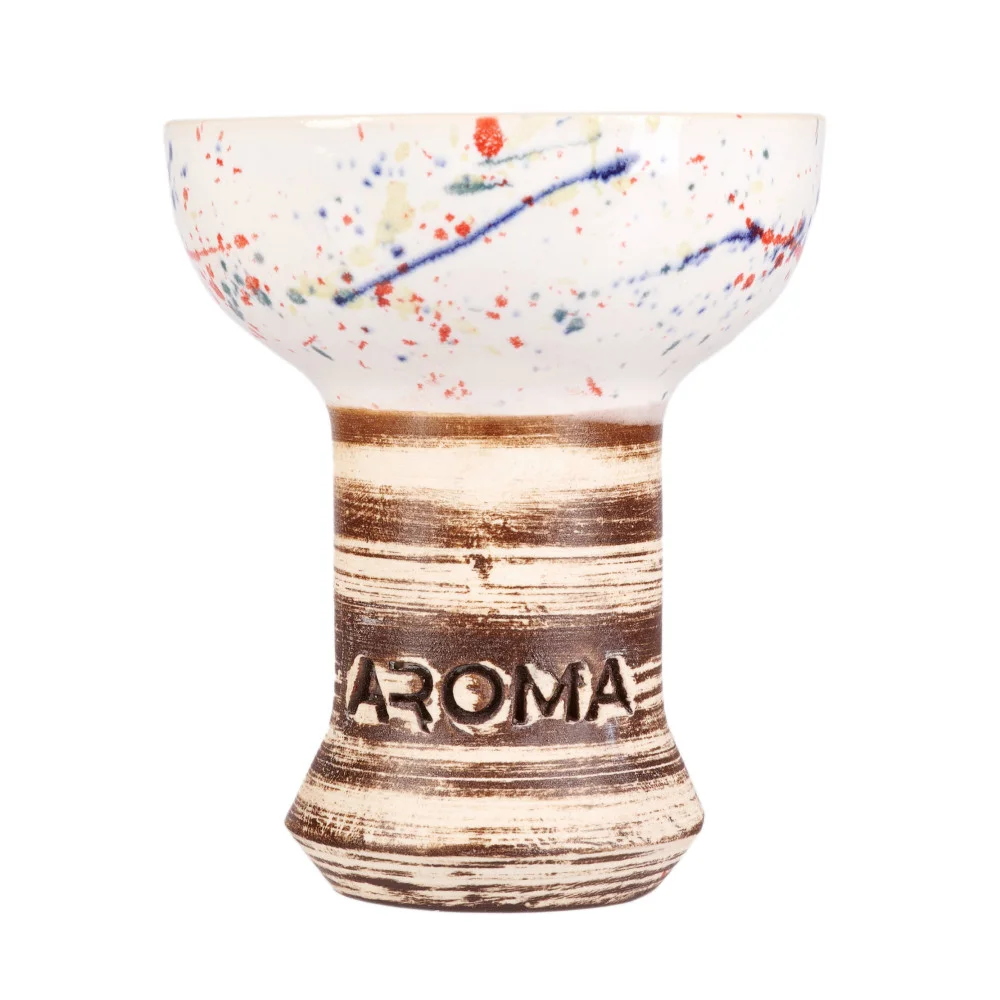 Чаша AROMA Zulu Glaze White/Red (23721)