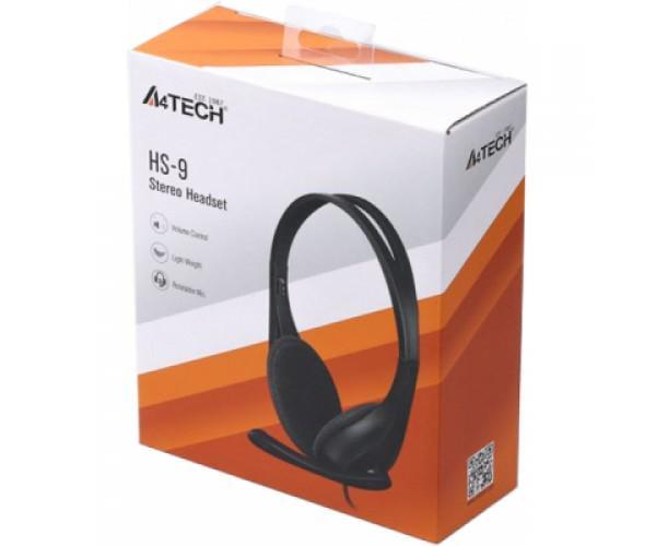 Навушники A4Tech HS-9 Black (25991) - фото 4