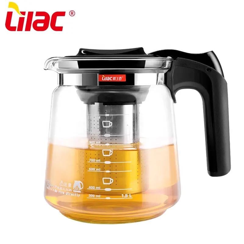 Заварник для чая LILAC S72 инфьюзерного типа с фильтром из нержавеющей стали 1500 мл (27667588) - фото 3 Заварник для чая LILAC S72 инфьюзерного типа с фильтром из нержавеющей стали 1500 мл (27667588) - фото 3