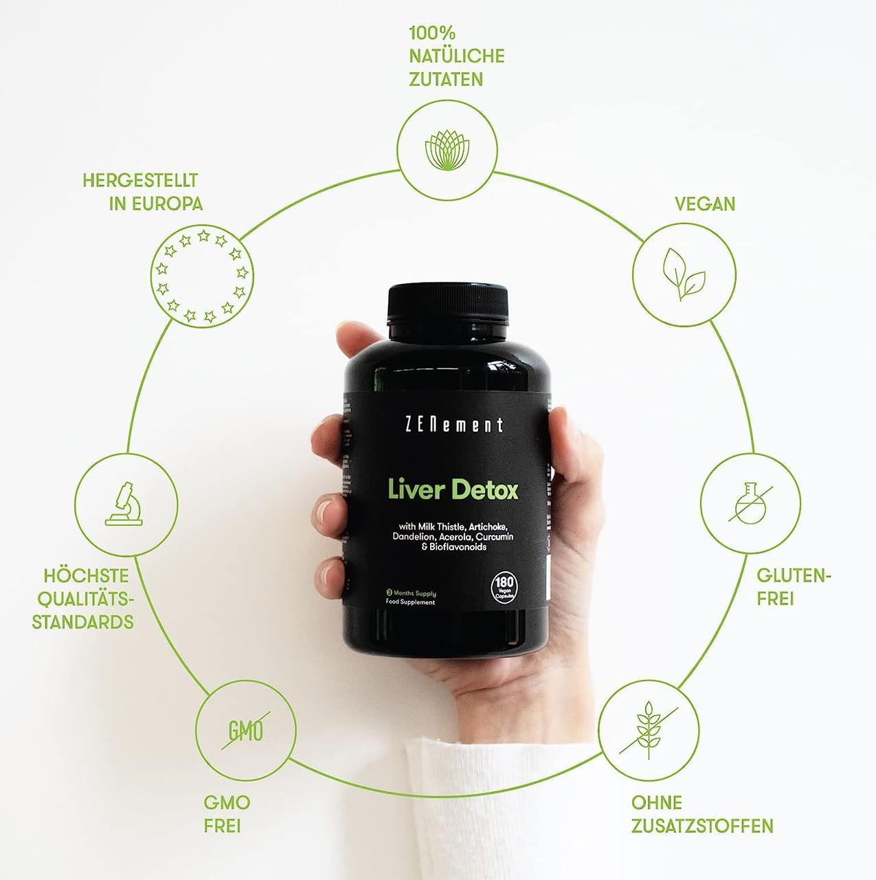 Витамины для печени Zenement 180 капс. (50096939) - фото 2