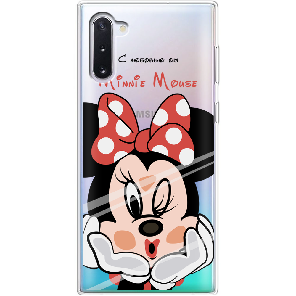 Чехол Boxface Samsung N970 Galaxy Note 10 Lady M Прозрачный силикон (37407-cc59-37407)