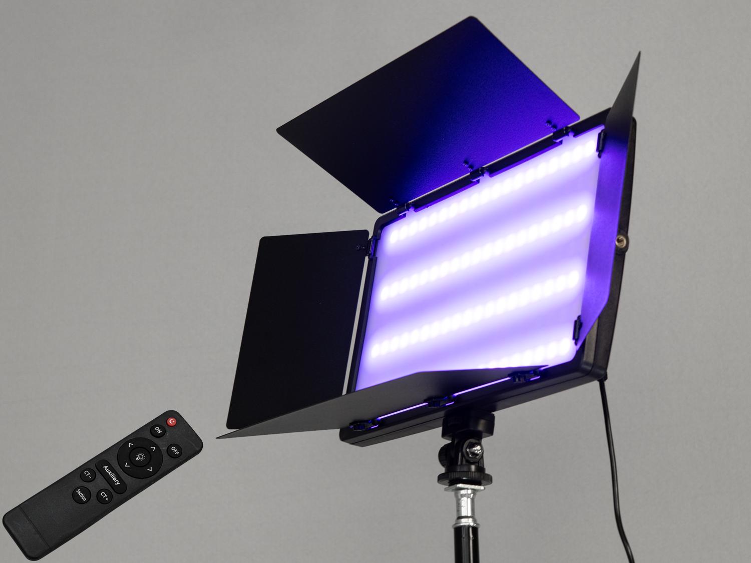 Прожектор RGB з пультом для фото і відеозйомки 35Вт (SL-LED-800RGB)