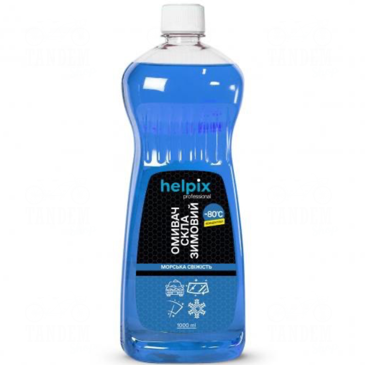 Омивач скла зимовий Helpix Professional до -80 ° С 1 л Морська свіжість