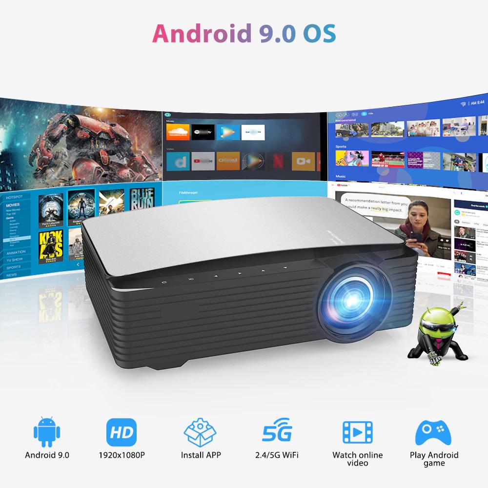 Проектор AAO YG650 Android version Black/Silver (A10011) - фото 2