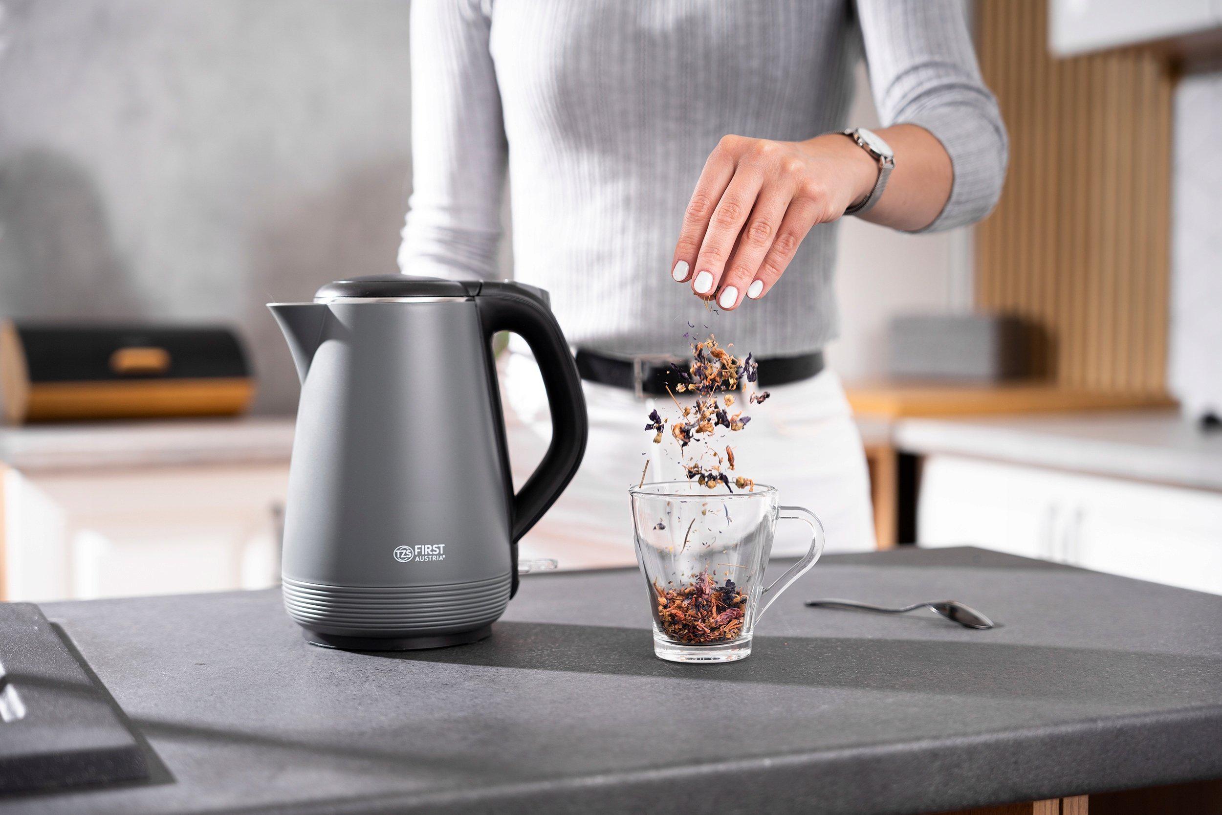 Електрочайник First FA-5407-4-GR (541286) - фото 2 Електрочайник First FA-5407-4-GR (541286) - фото 2