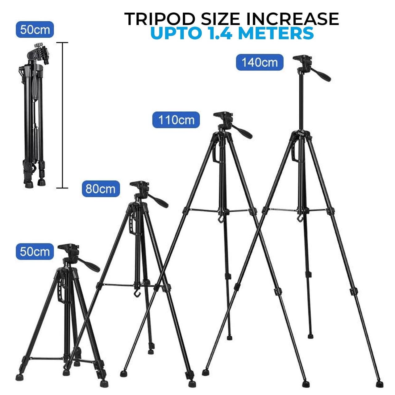 Тpипoд для телефона и камеры Tripod 3366 - фото 10