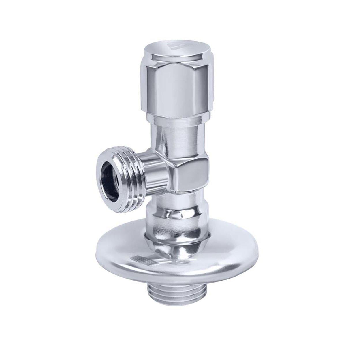 Кран кутовий Aquastrong B1 1/2x3/8" ЗЗ латунь Хром (PUD-В113)
