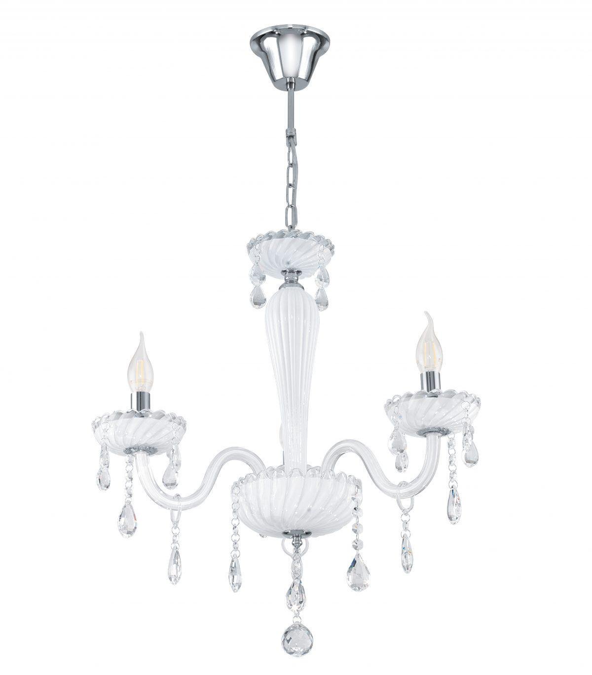 Люстра 3 свечи белая EGLO 39112