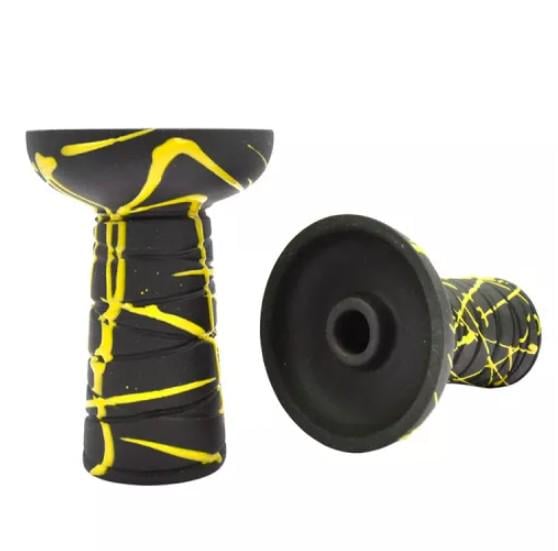 Чаша Gusto Bowls Classic Phunnel Black/Yellow (23694)