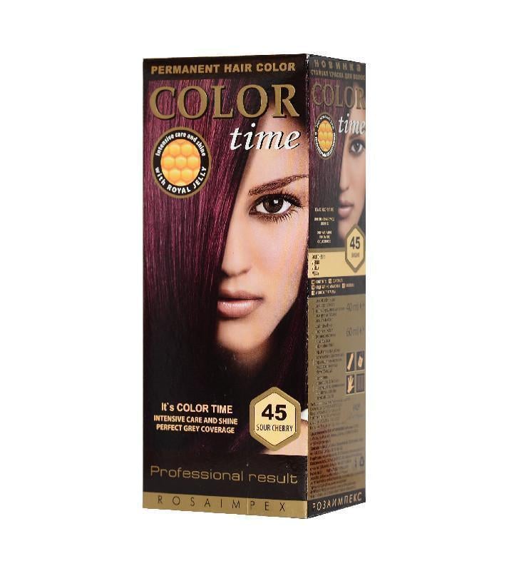 Краска для волос Color Time 45 Вишня