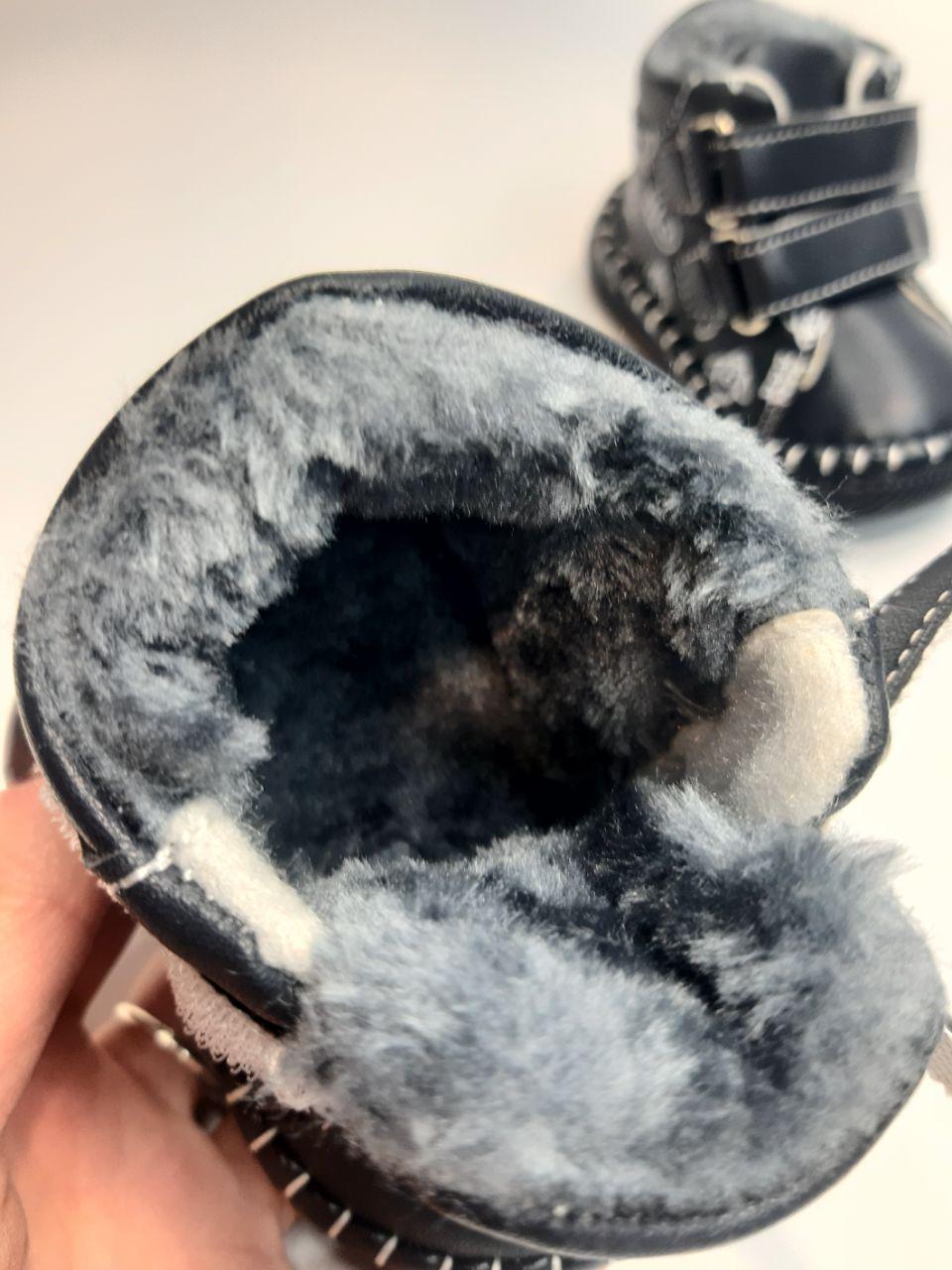 Пинетки для мальчика Apawwa р. 18 11,8 см Синий (120 navy) - фото 4 Пинетки для мальчика Apawwa р. 18 11,8 см Синий (120 navy) - фото 4