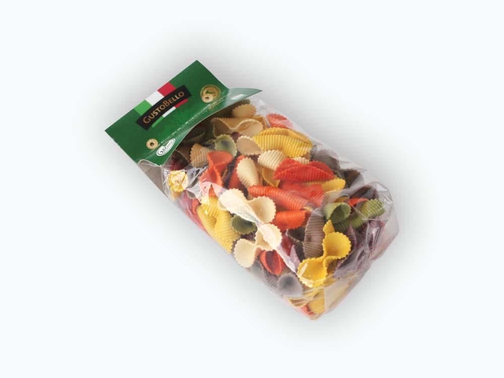 Макароны разноцветные GustoBello Fischietti 250 г Макароны разноцветные GustoBello Fischietti 250 г