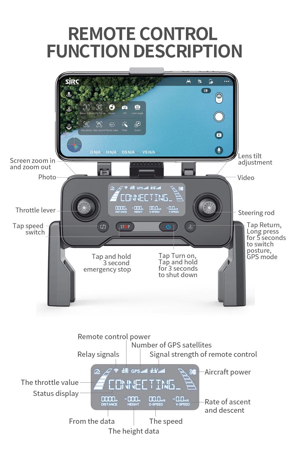 Квадрокоптер SJRC F11 4K Pro с GPS и 2-х осевой стабилизацией - фото 25