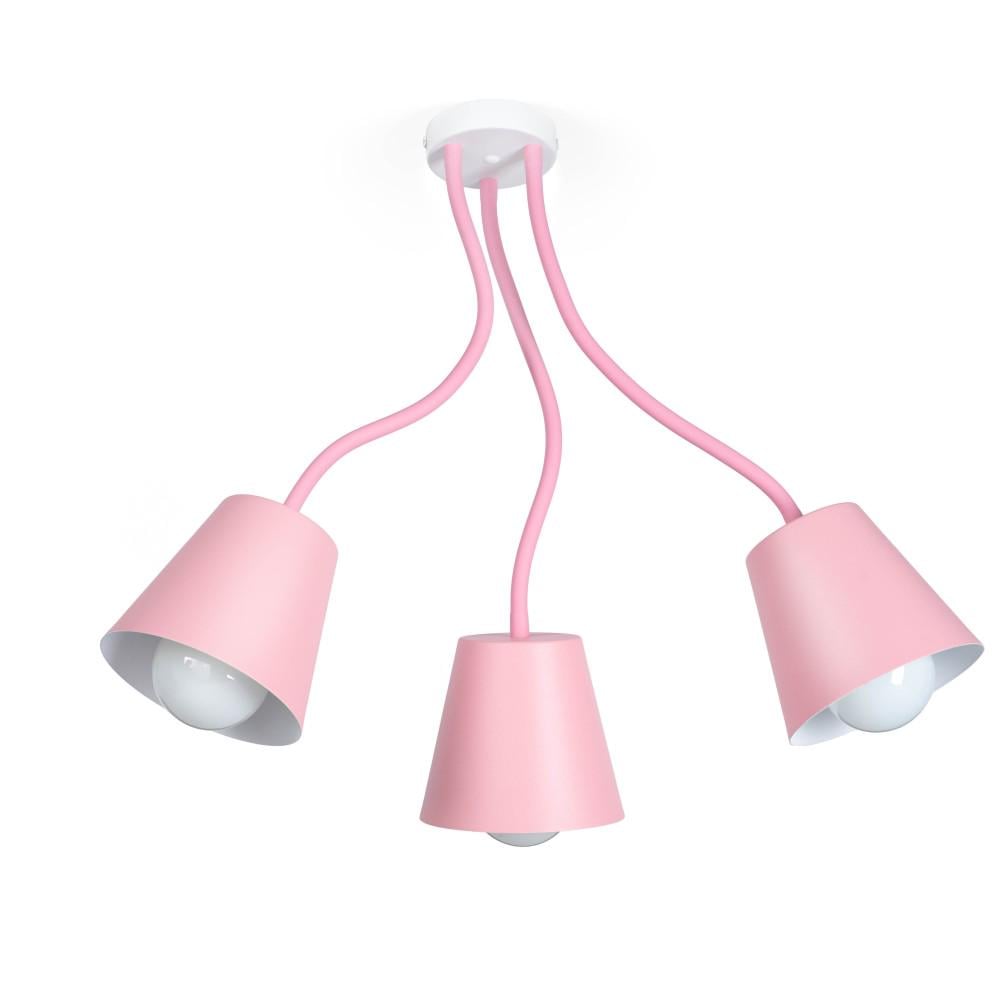 Cвітильник на стелю Dancing для дитячої кімнати Light Pink (PL-00000333 M/PINK)