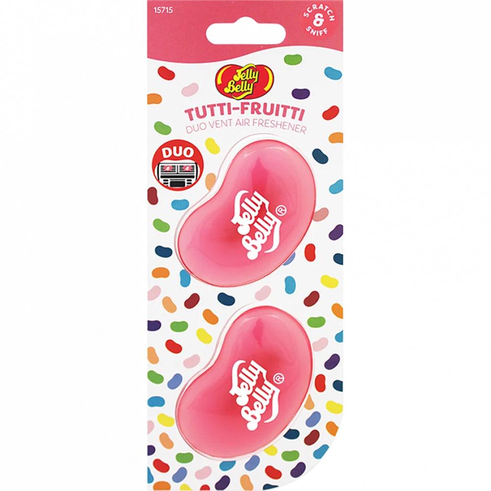 Аромаклипсы для авто Jelly Belly Тутти-Фрутти 2х14 г (К.15715)