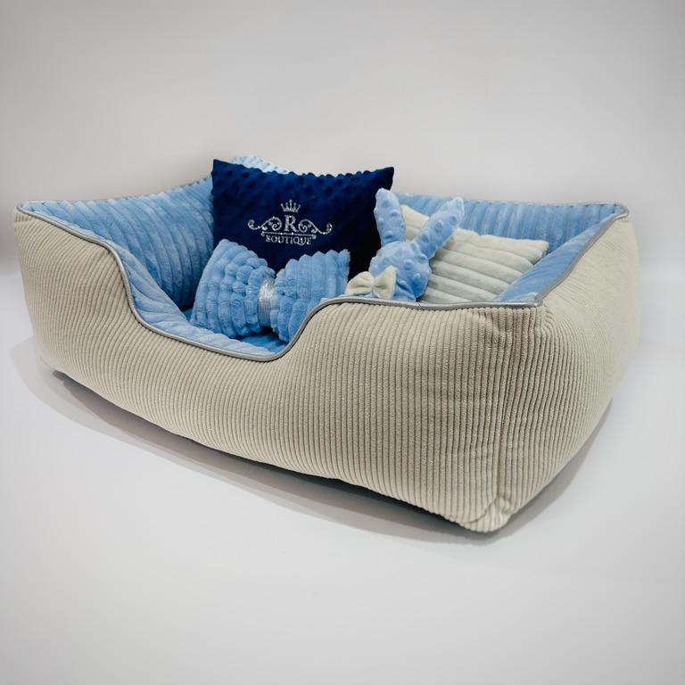 Лежанка для собак Amore mio Cane Бридж Boutique до 8 кг 70х50х23 см (DB-0091)