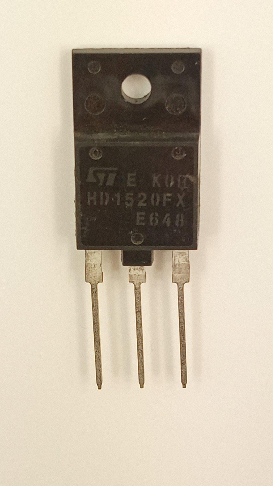 Транзистор HD1520FX 1500V/15A/200ns (27498)