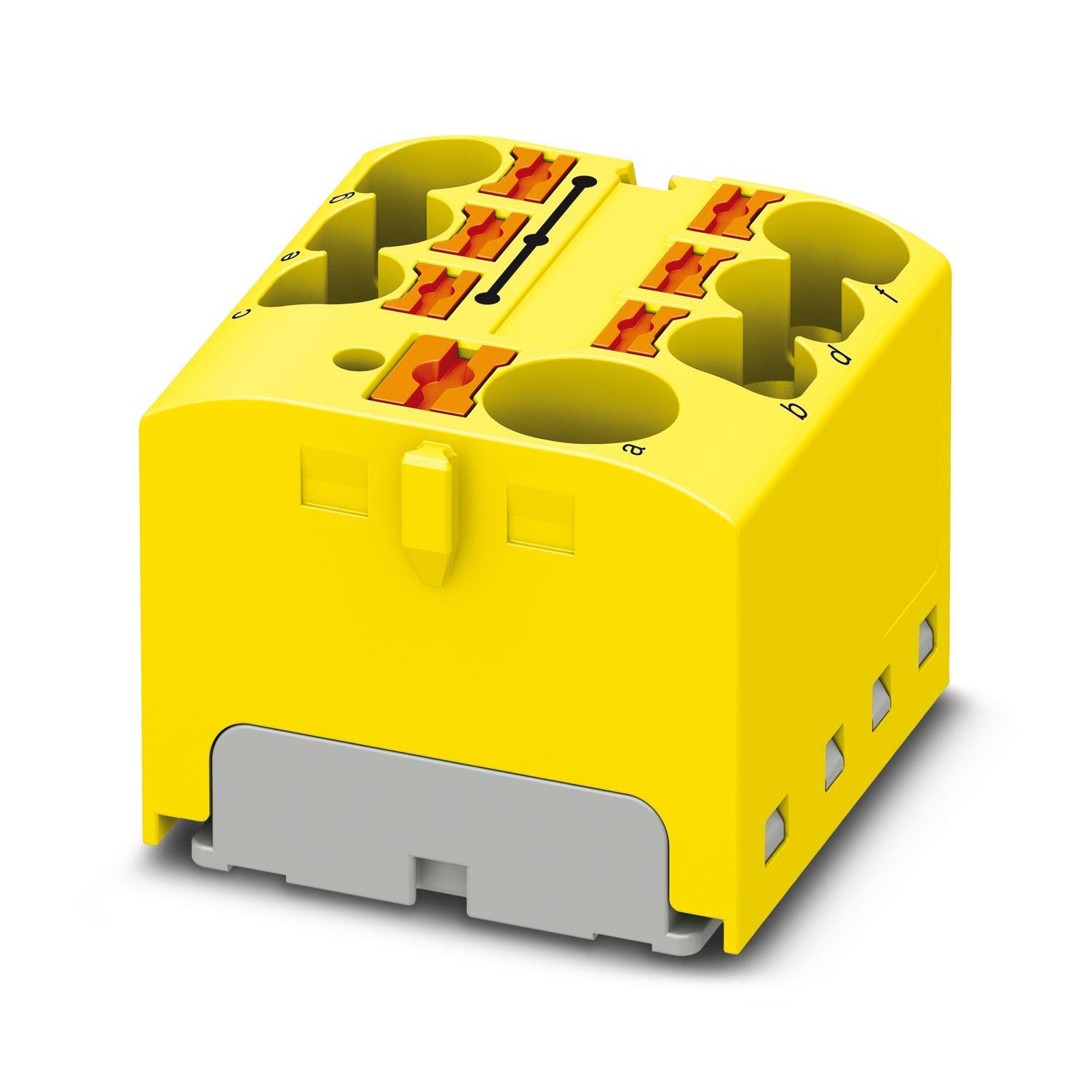Распределительный блок Phoenix Contact PTFIX 10/6X4 YE 450В 32A Push-in Красный (3273862)
