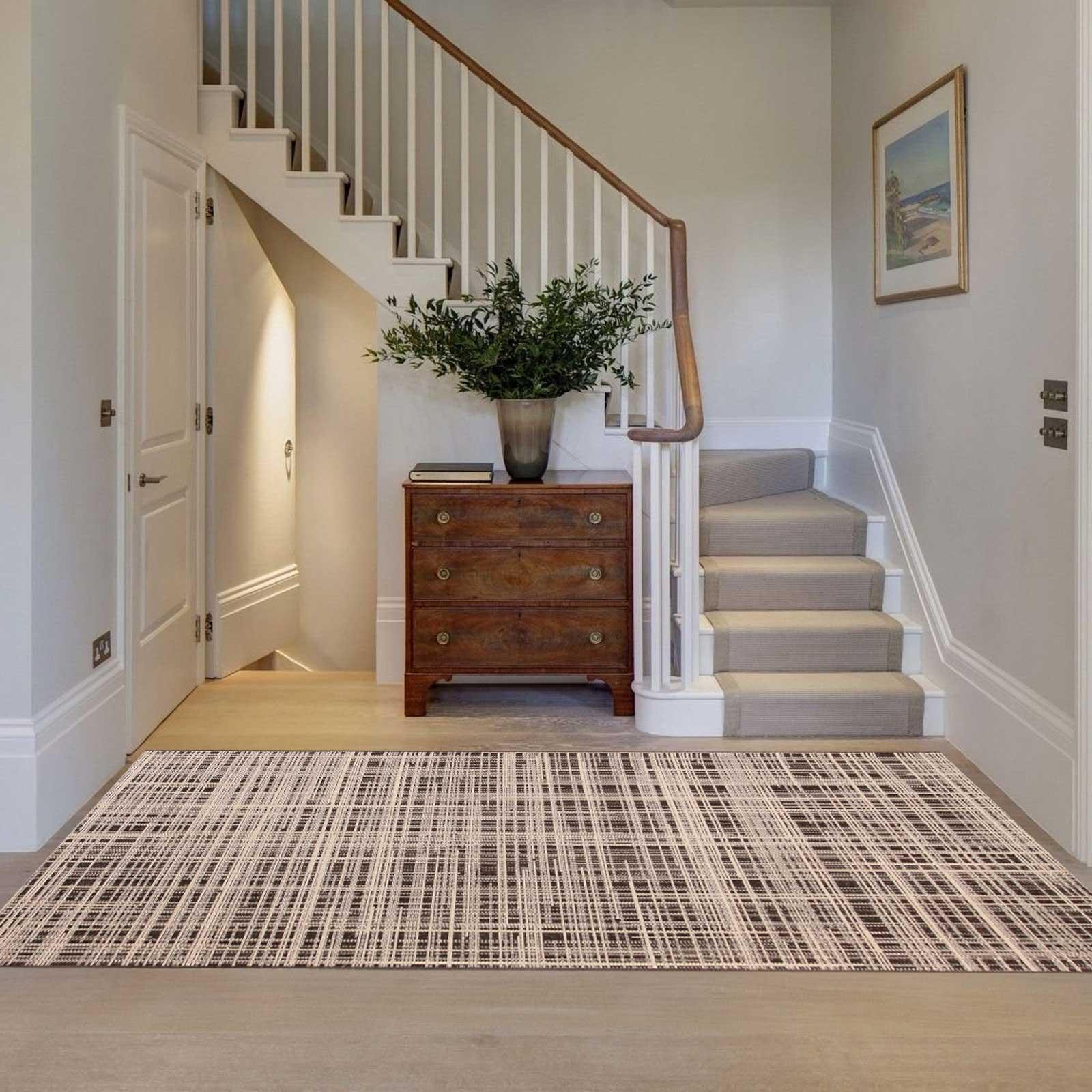 Килим безворсовий на гумовій основі DAKARIA Karat Flex Run 19171/91 1,00x2,50 м Коричневий (00-00011104) - фото 2