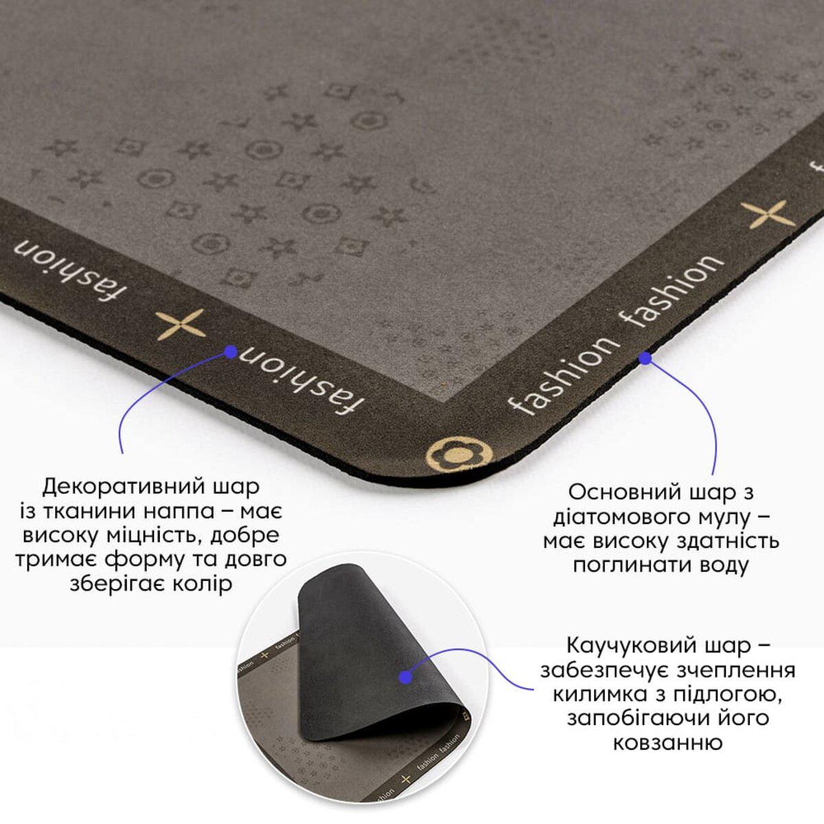 Килимок вологопоглинаючий 38x58 см x 3 мм D (SW-00001568) - фото 2 Килимок вологопоглинаючий 38x58 см x 3 мм D (SW-00001568) - фото 2