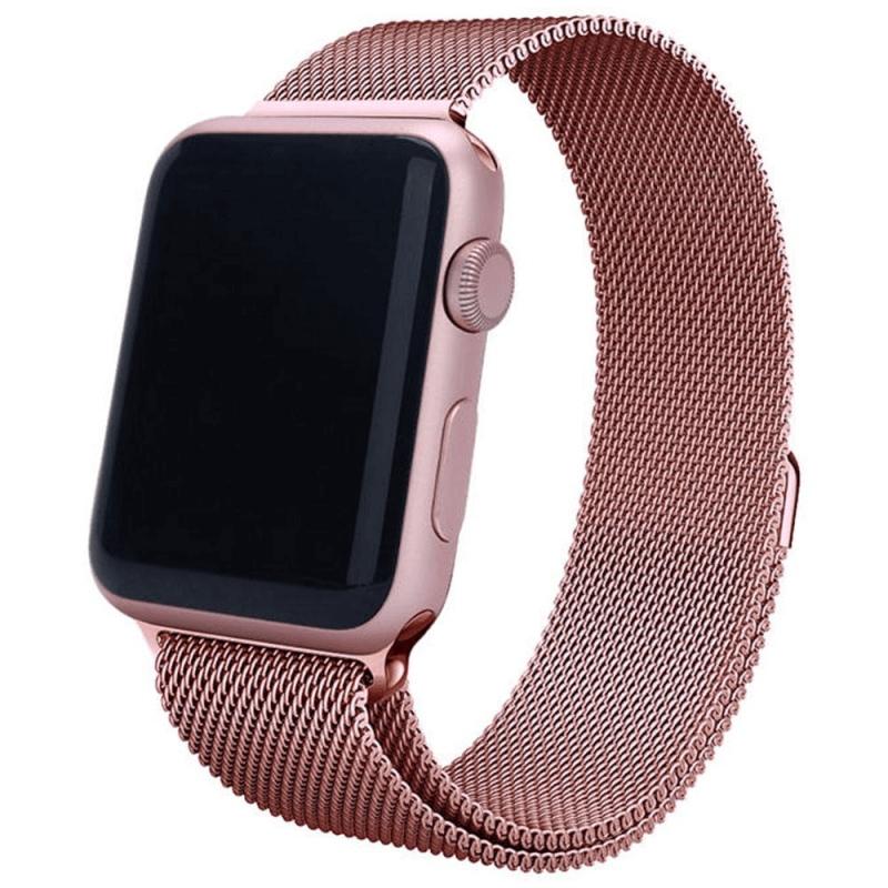 Ремешок Elite Milanese Loop Миланская петля для Apple Watch 42/44/45/49 мм S/M Pink - фото 1