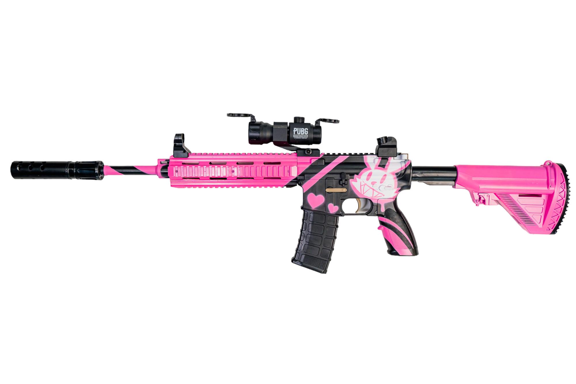 Детское оружие автомат-бластер M416 на орбизах (G840-5)