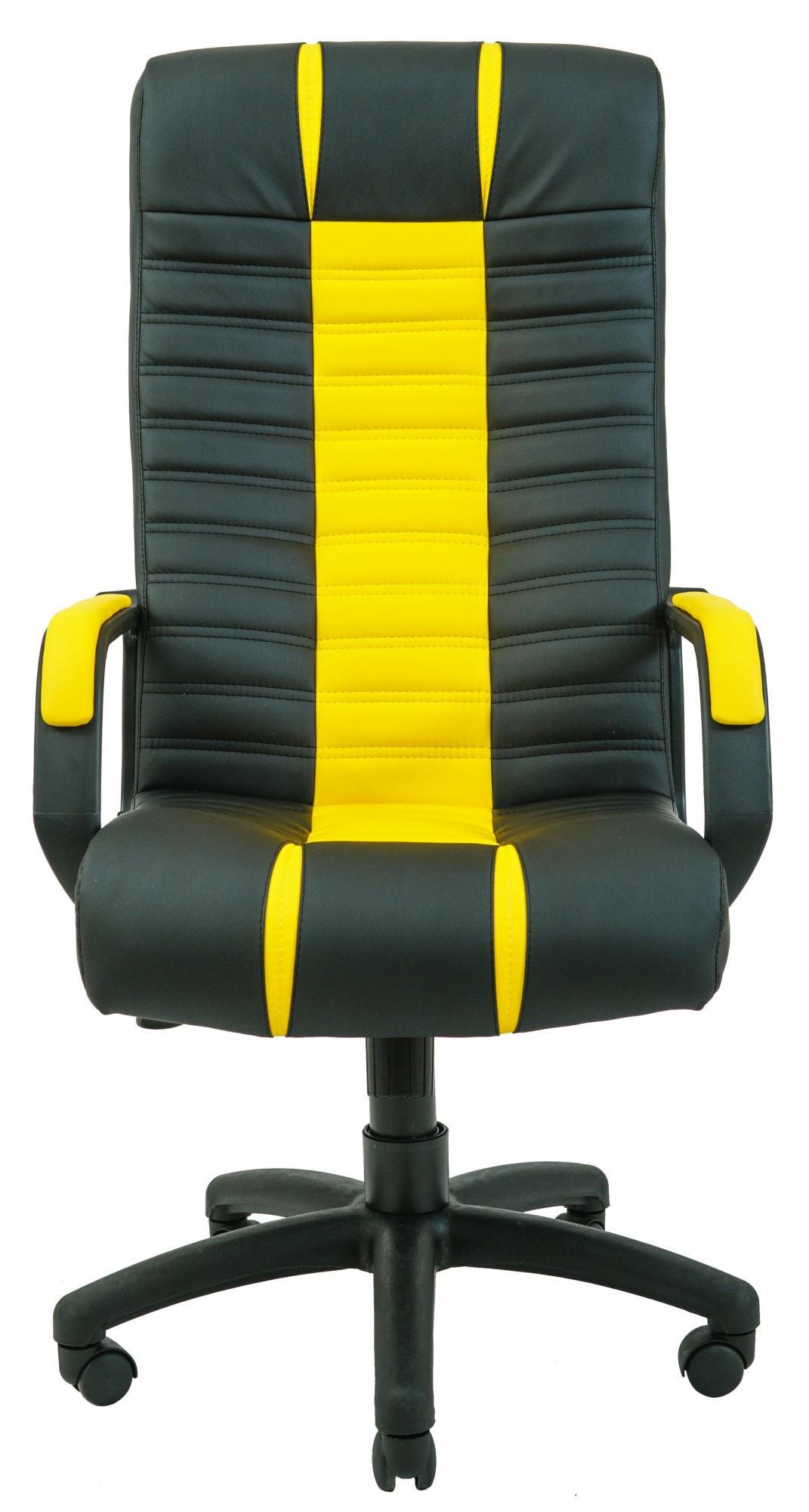 Крісло офісне комп'ютерне Atlant Madrit 9100-Fly 2240 Підлокітник Річ Пластик М2 AnyFix Жовто-чорний - фото 2 Крісло офісне комп'ютерне Atlant Madrit 9100-Fly 2240 Підлокітник Річ Пластик М2 AnyFix Жовто-чорний - фото 2