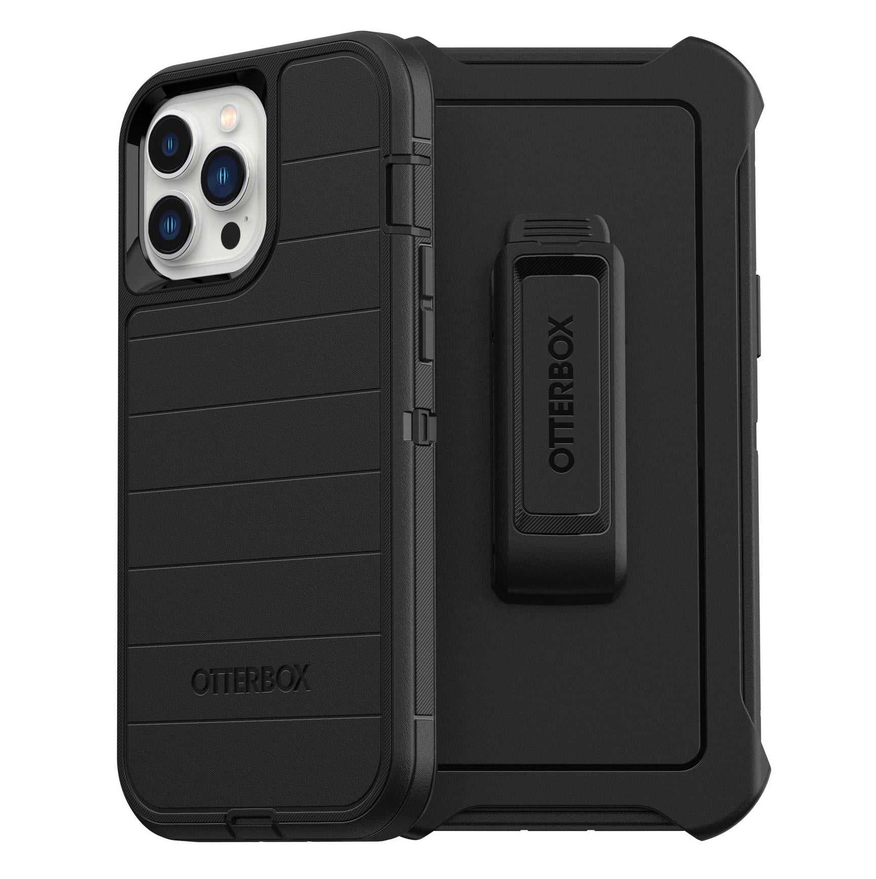Чехол противоударный с клипсой OtterBox Defender Pro 77-83539 для iPhone 13 Pro Max (6.7") Black