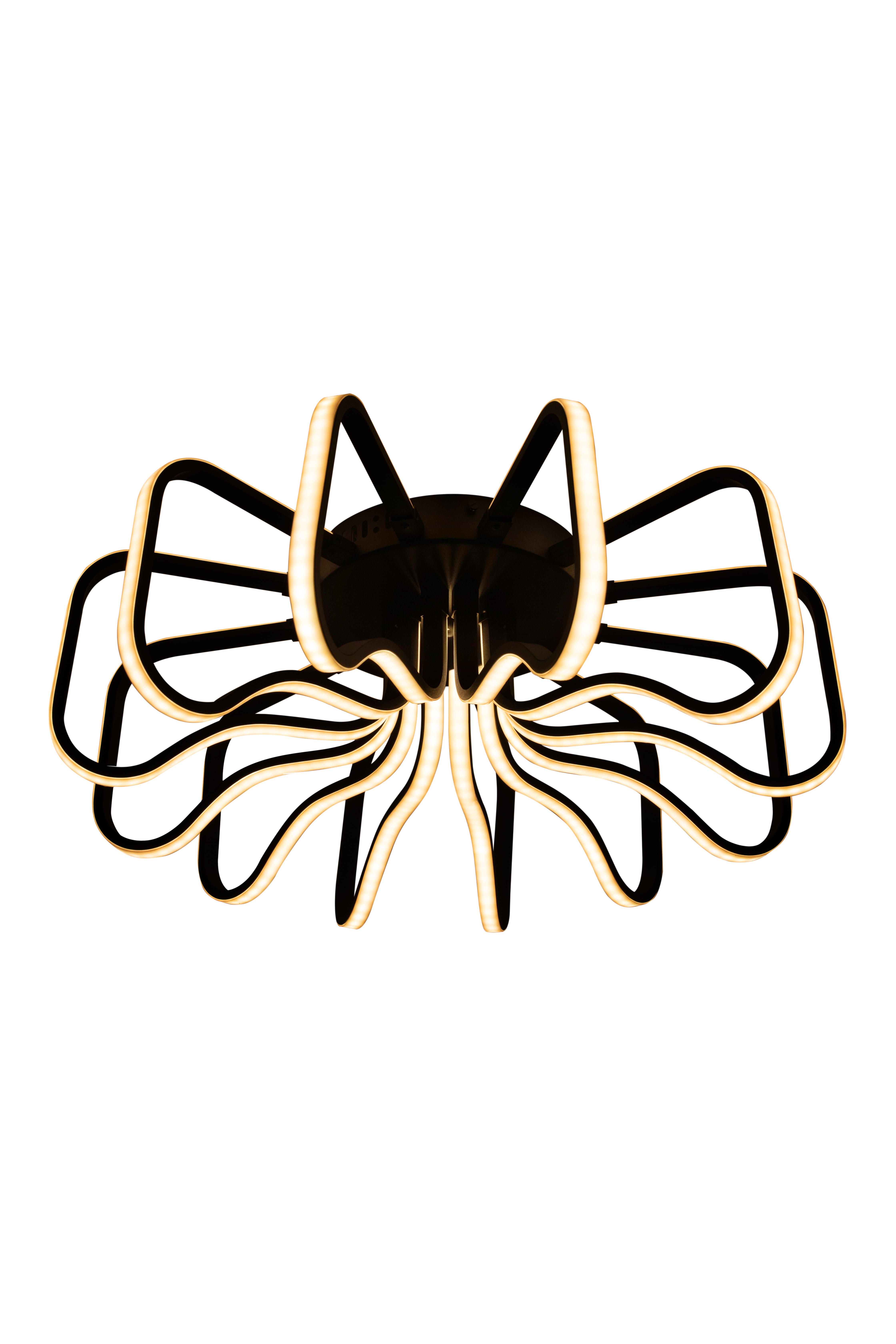 Люстра светодиодная Sirius 0024 Черный (000021083)