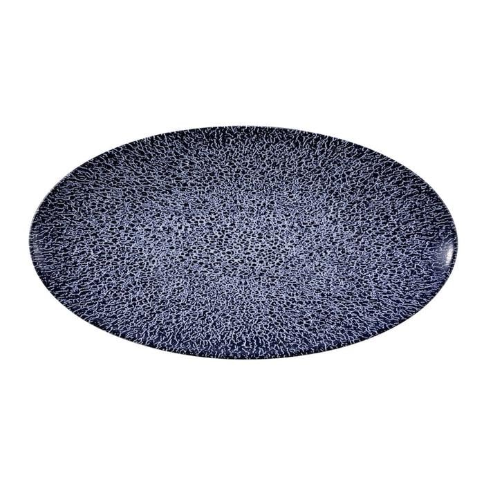 Блюдо овальное Life Seltmann Weiden 33x18 см Denim Blue (2593054)