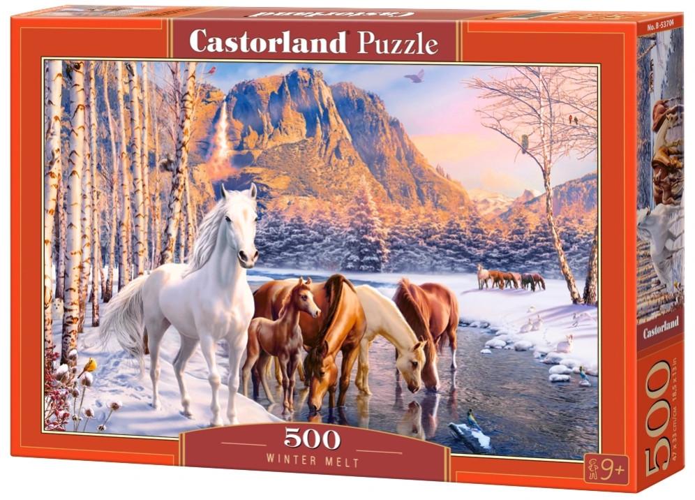Пазл Castorland Зима отступает 500 дет.