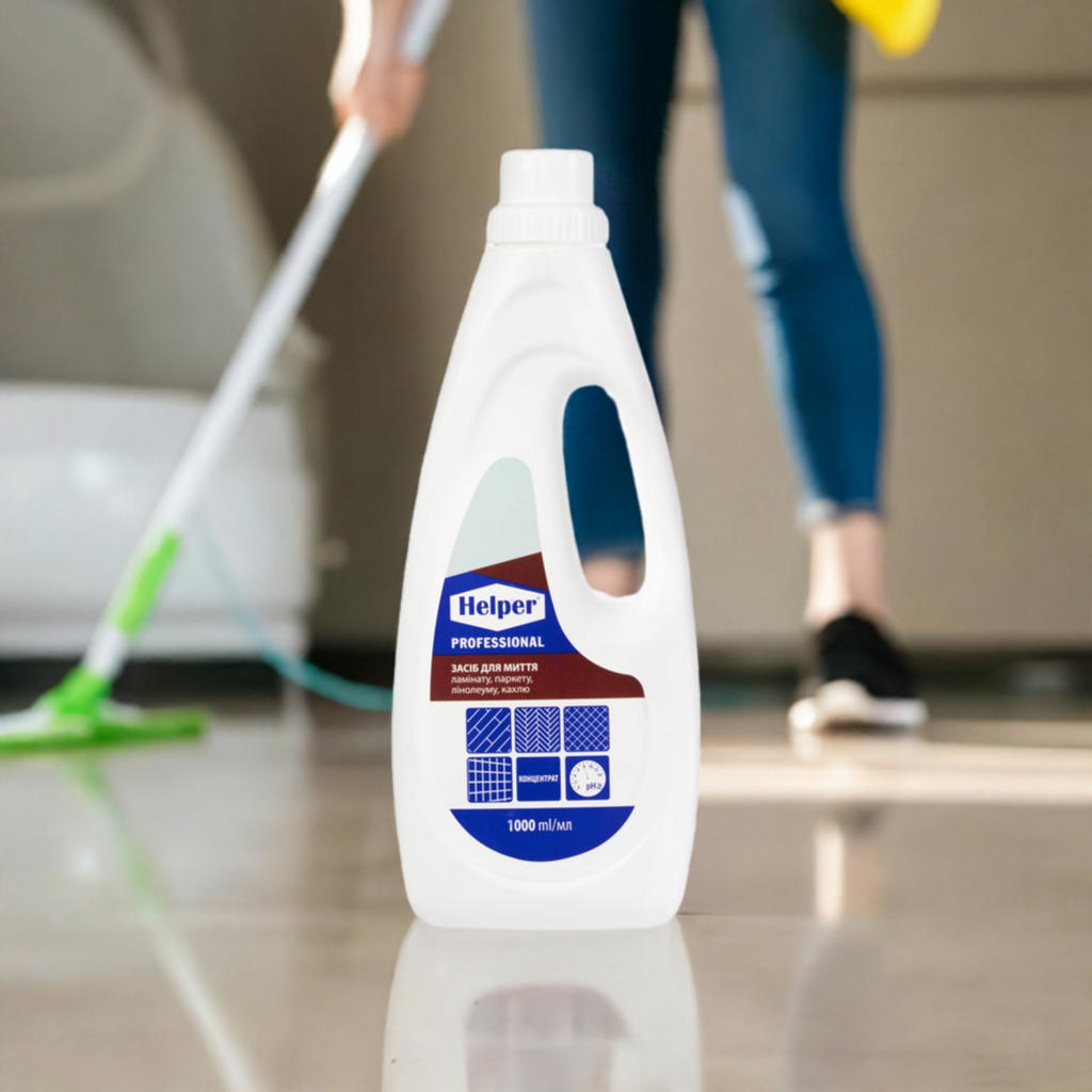 Средство для мытья ламинированных поверхностей Helper Prof 1 л концентрат (41550532) - фото 2