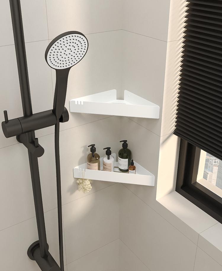 Полка в ванную комнату угловая NC Home Even Белый (23374121) - фото 2 Полка в ванную комнату угловая NC Home Even Белый (23374121) - фото 2