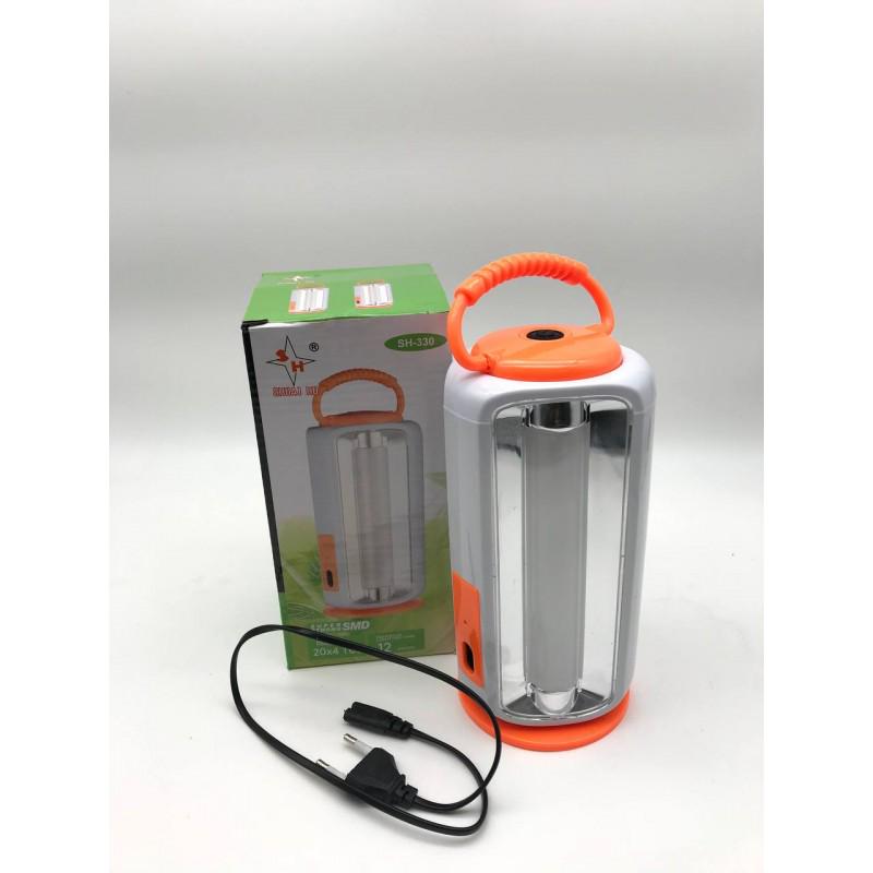 Фонарь-лампа аккумуляторный LED SH-330 Оранжевый
