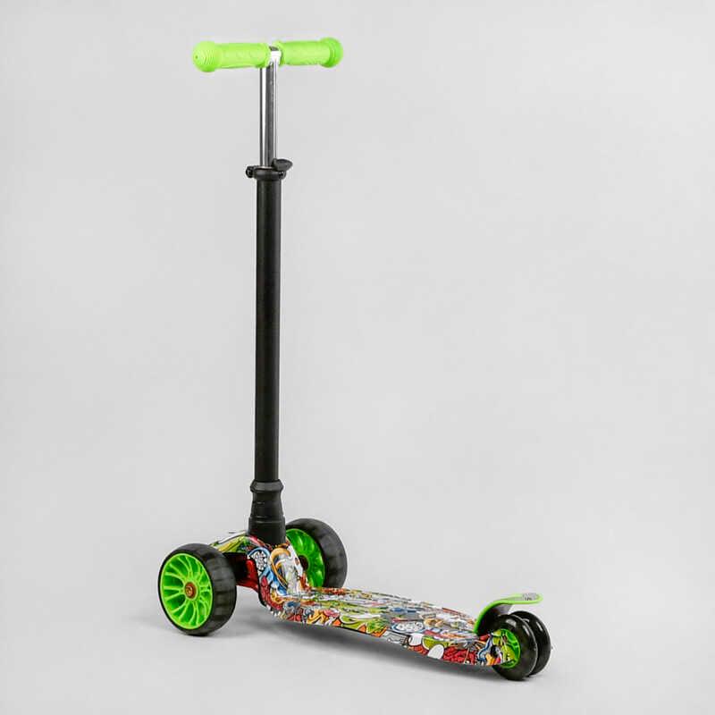 Самокат трехколесный Best Scooter MAXI S-11203 колеса PU со светом Самокат трехколесный Best Scooter MAXI S-11203 колеса PU со светом