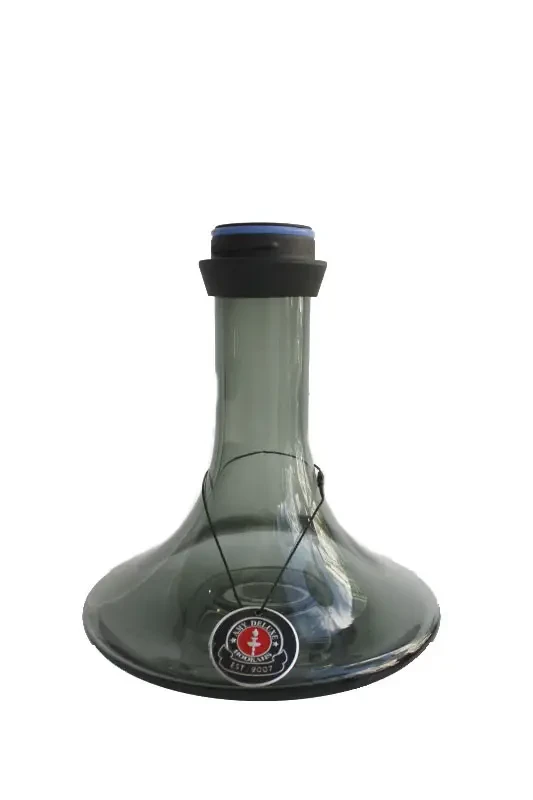 Колба для кальяна Amy Deluxe 069,02 "Alu Lima" 1,5 л с местом под подсветку клик-система Черный