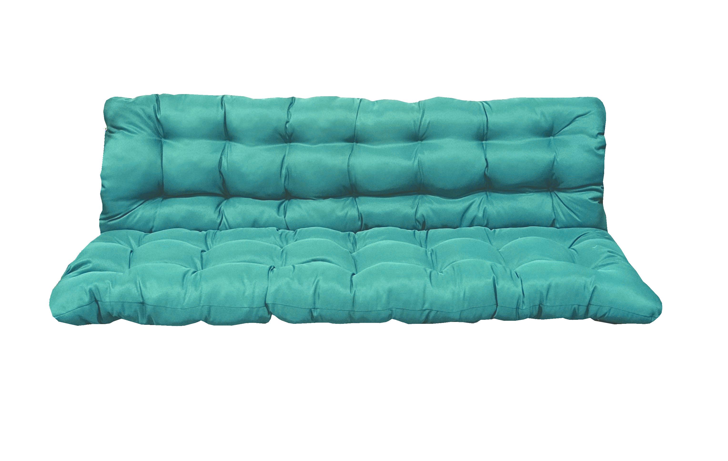 Матрас для качелей eGarden Soft 170x110x12 см Морская бирюза (5934) - фото 1