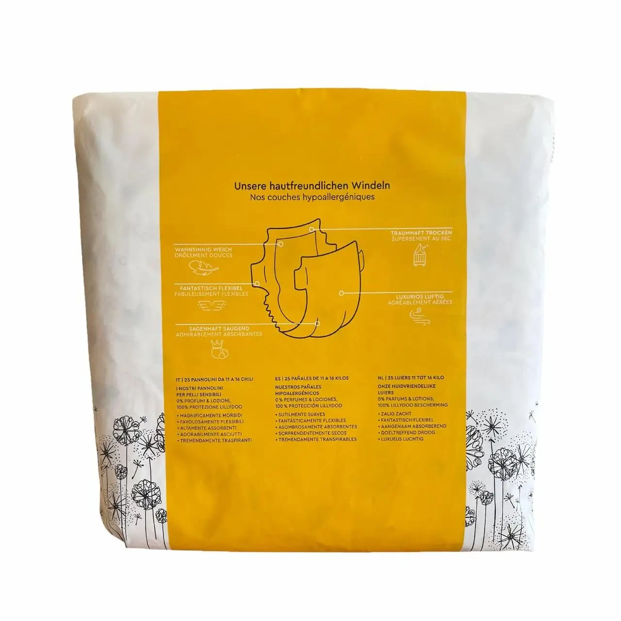 Підгузки Lillydoo 5 11-16 кг 25 шт. (2779668090) - фото 2 Підгузки Lillydoo 5 11-16 кг 25 шт. (2779668090) - фото 2