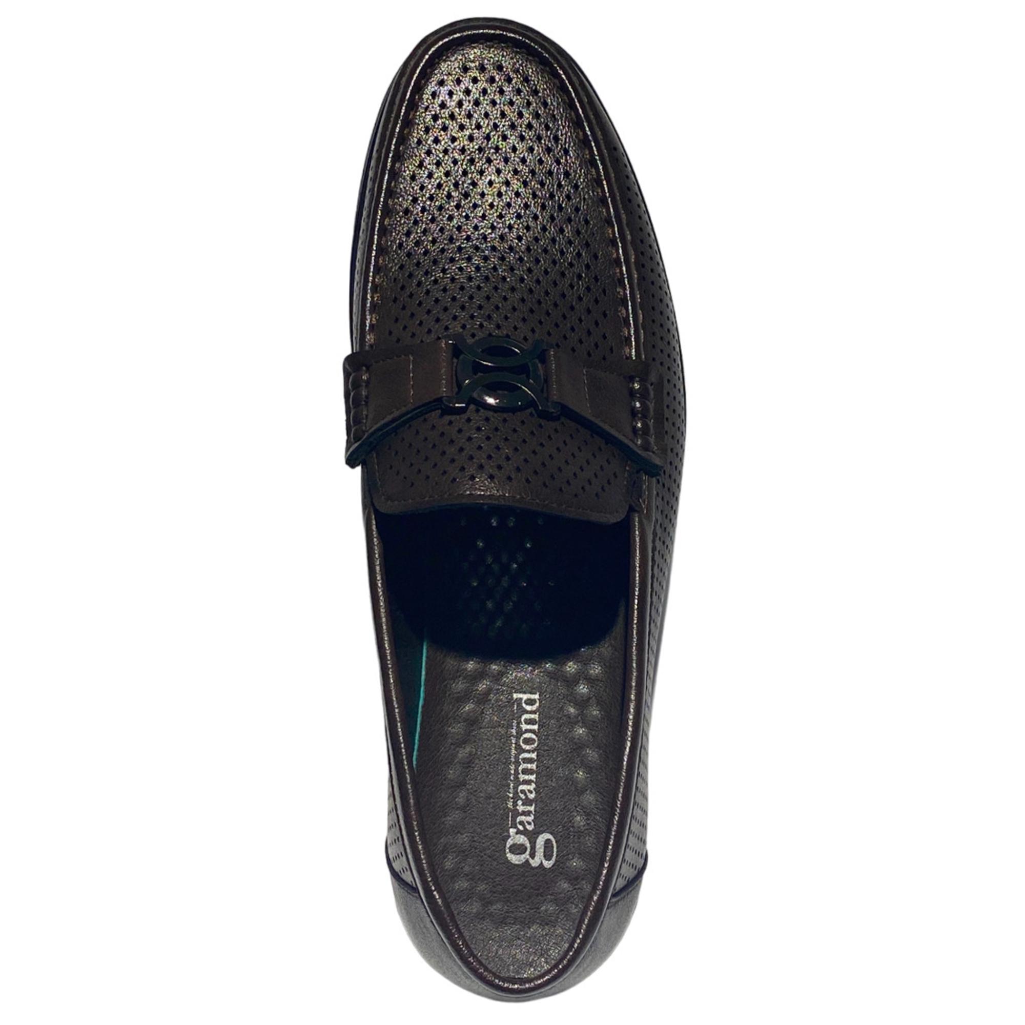 Мокасины мужские весенние Garamond р. 40 Коричневый (80060-40) - фото 3 Мокасины мужские весенние Garamond р. 40 Коричневый (80060-40) - фото 3